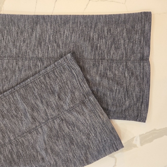 Athleta Womens Metro ActivewearYoga Bootleg Pants Heather Gray Size Medium - Picture 6 of 8